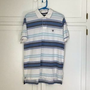 Chaps Men’s Natural stretch Polo shirt. Size Medium. New never worn.